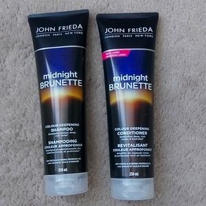 John Frieda Midnight Brunette hair set - shampoo and conditioner